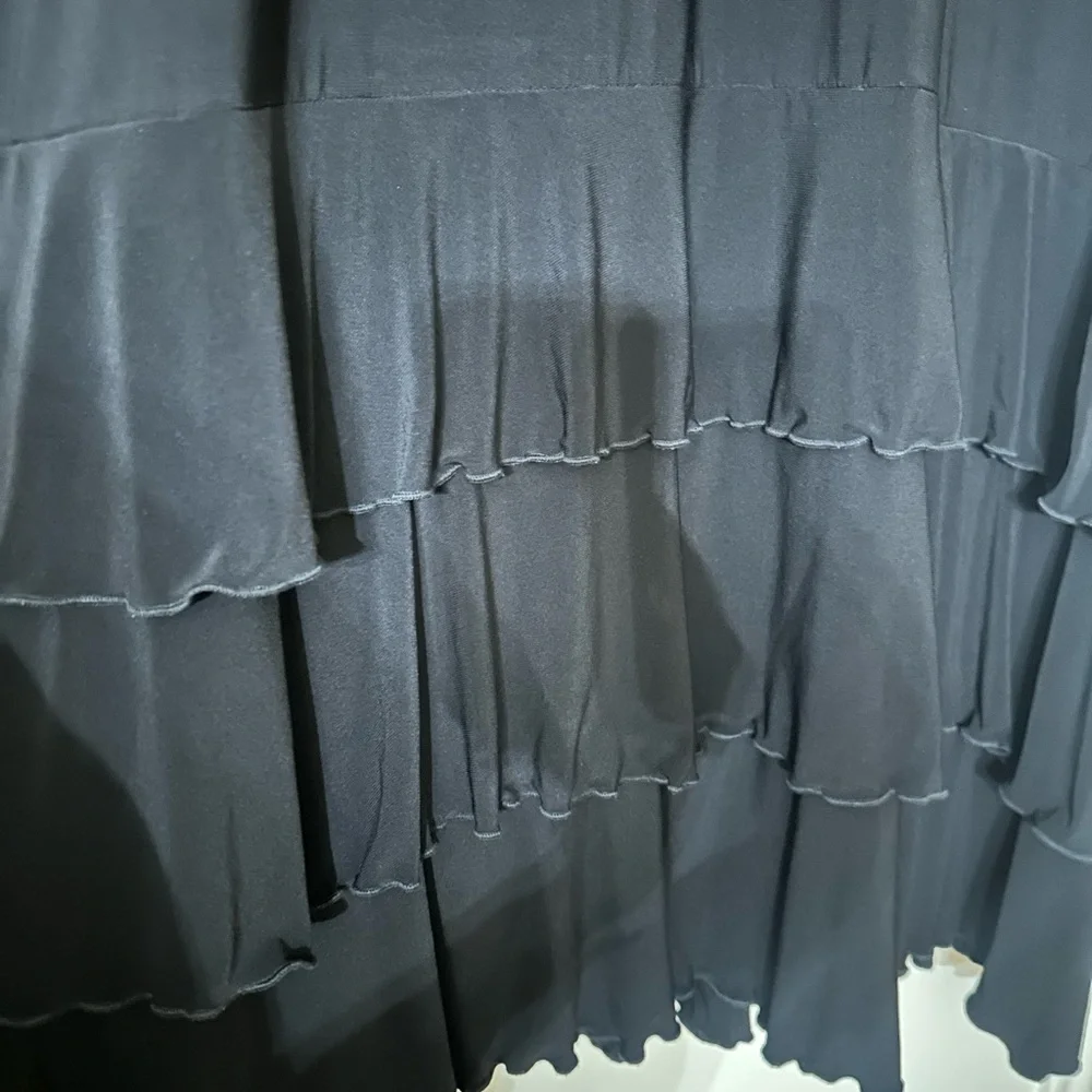 Zadie B’s Black ruffle Dress - Picture 2 of 2